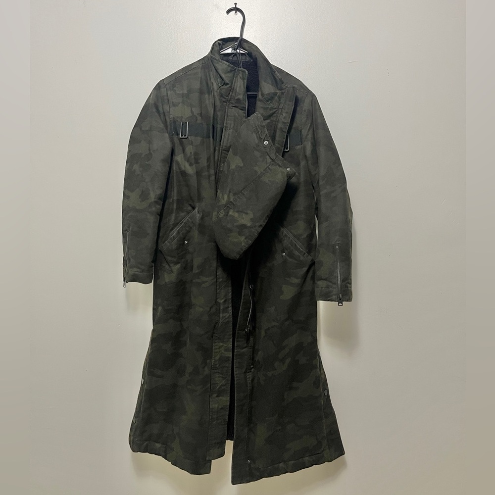Allsaints camouflage Winter Coat